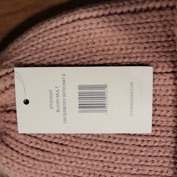 Steve Madden Blush Knit Hat - Picture 2 of 3